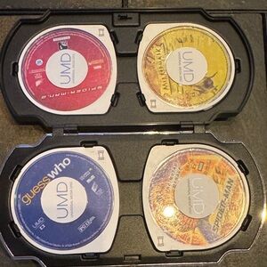 Sony PSP UMD movies and games lot